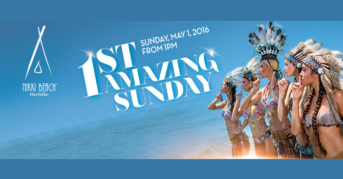 1st Amazing Sunday Nikki Beach Marbella