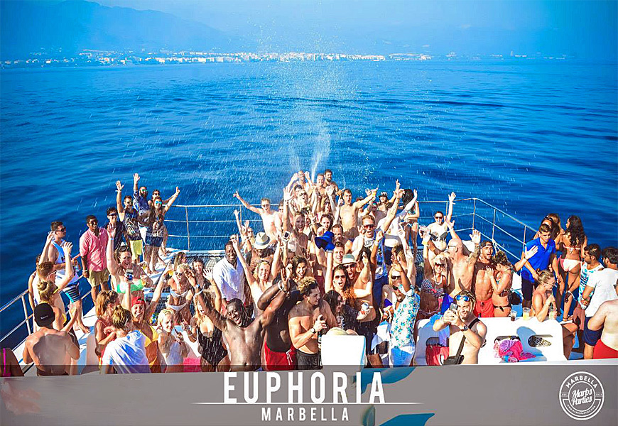 Euphoria Marbella Boat Parties