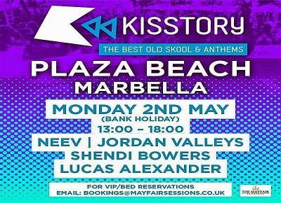 Kisstory Party Plaza Beach