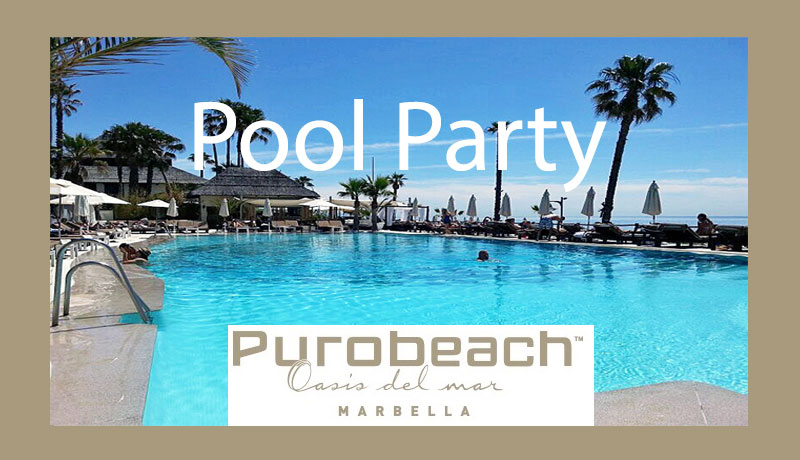 Pool Party Puro Beach Marbella