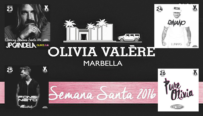 Semana Santa Olivia Valere Marbella