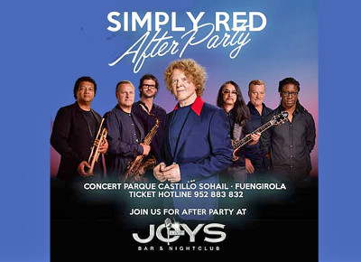 Simply Red After Party at Joys Live