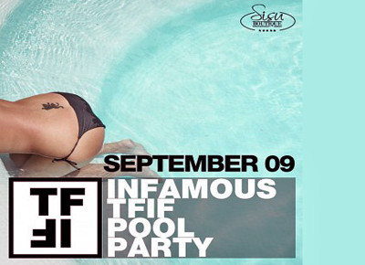 TFIF Rooftop spray Party at SISU