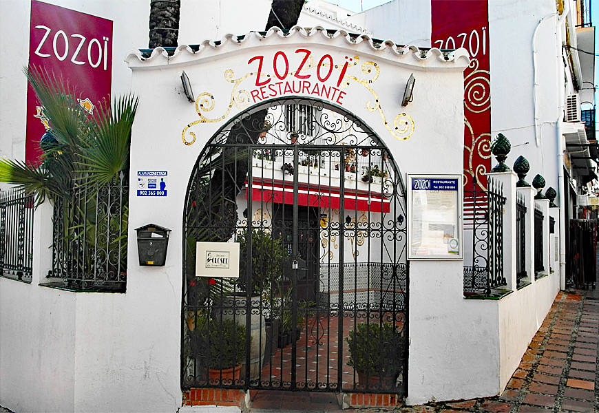 Zozoi Restaurante Marbella