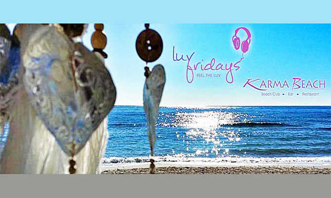 Luv Fridays at Karma Beach Marbella