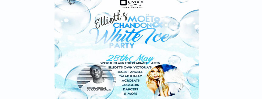 White Ice Party at Olivias La Cala