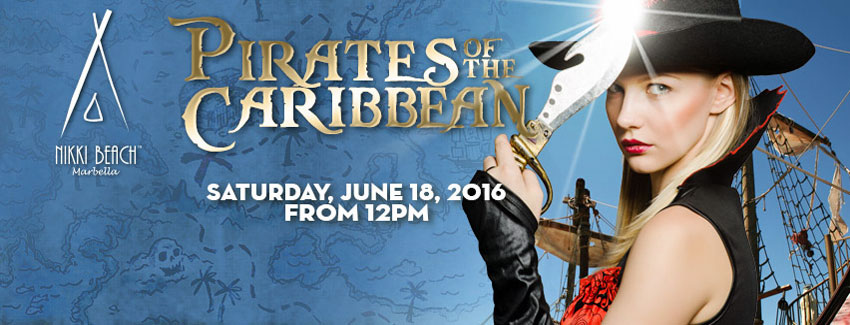 Pirates of Caribbean at Nikki Beach Marbella