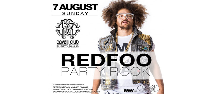 Redfoo Party Rock at Cavalli Club