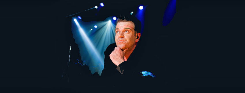 Robbie Williams at Olivia's La Cala