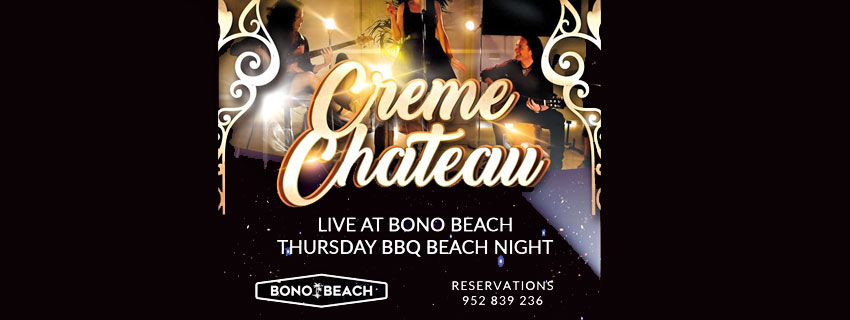 Creme Chateau at bono Beach Marbella