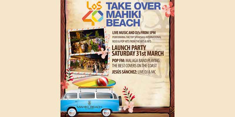 Mahiki Beach Marbella Launche Party