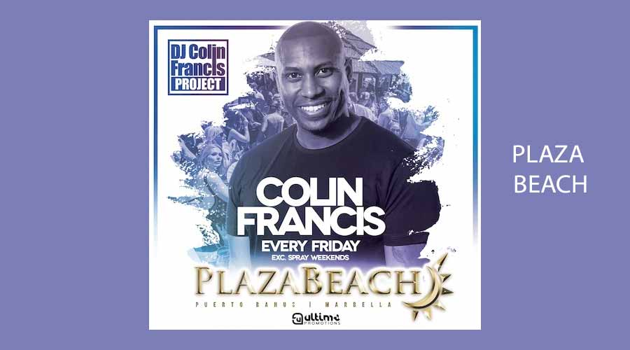 Colin Francis Plaza Beach Marbella