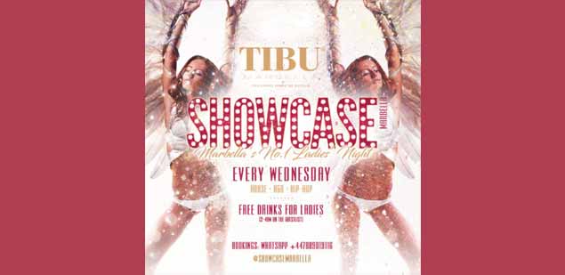 Showcase at Tibu Marbella