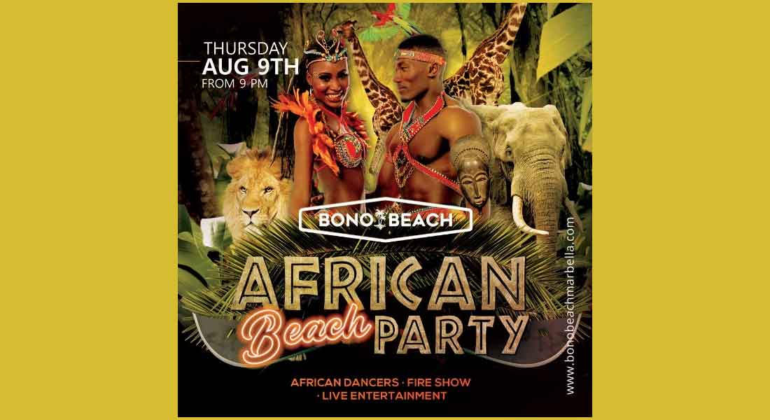 Bono Beach African Party