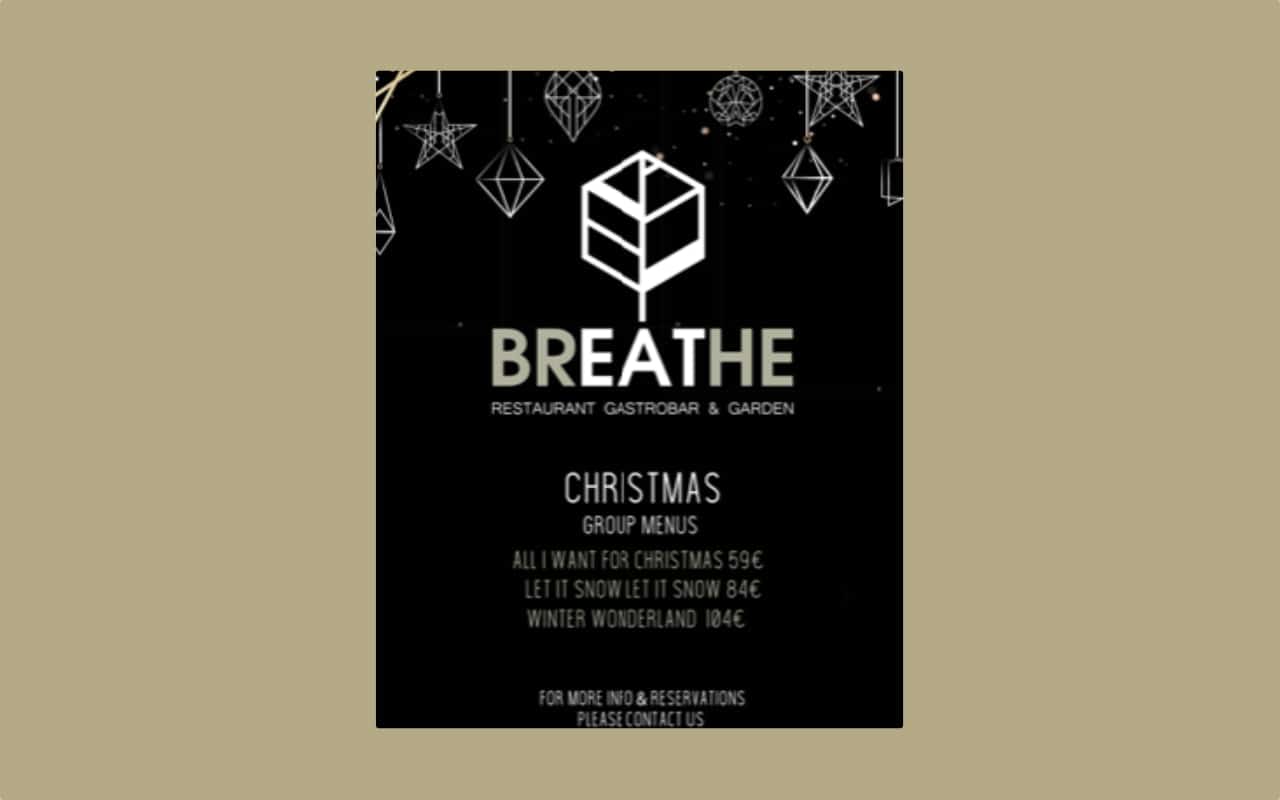 Breathe Xmas Dinner 2018