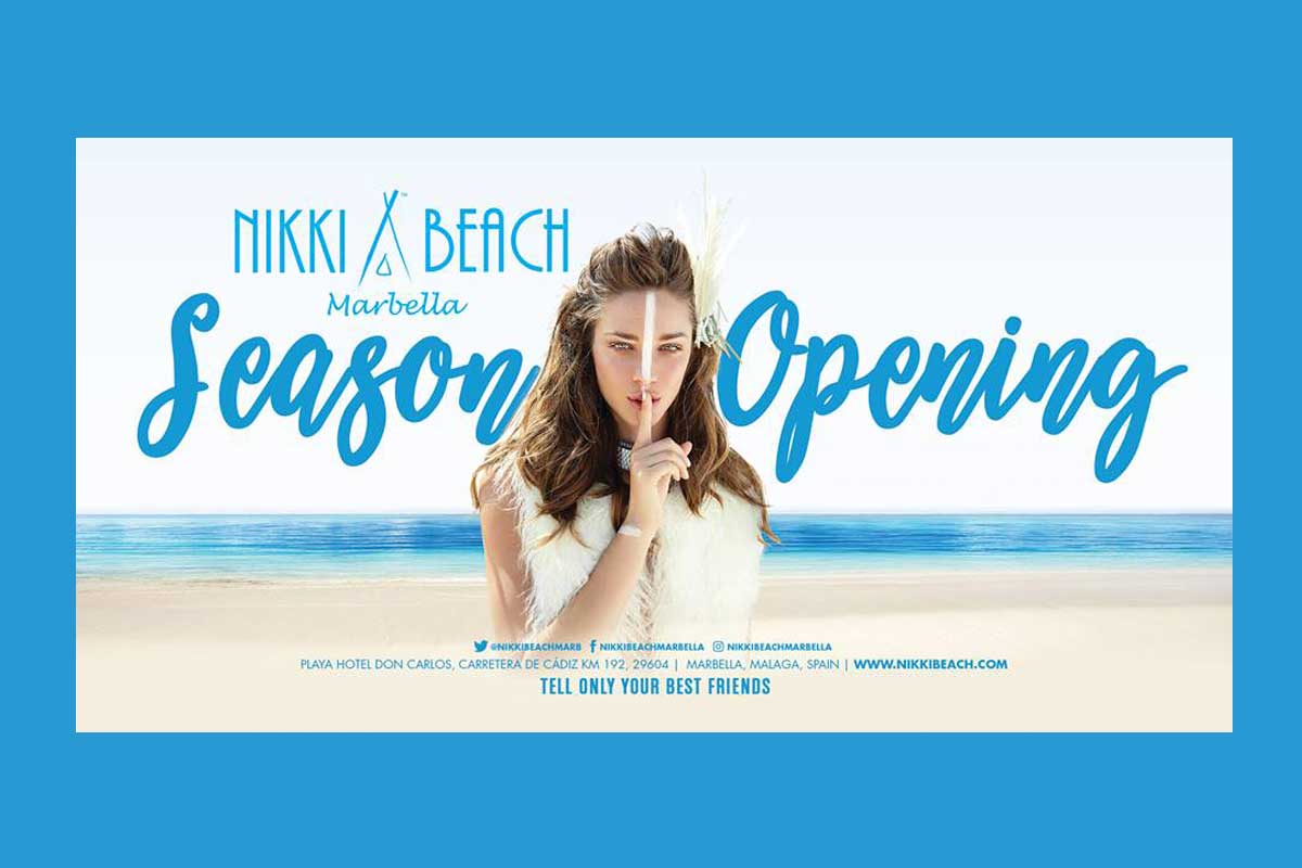 Nikki Beach Marbella Season opening 2020