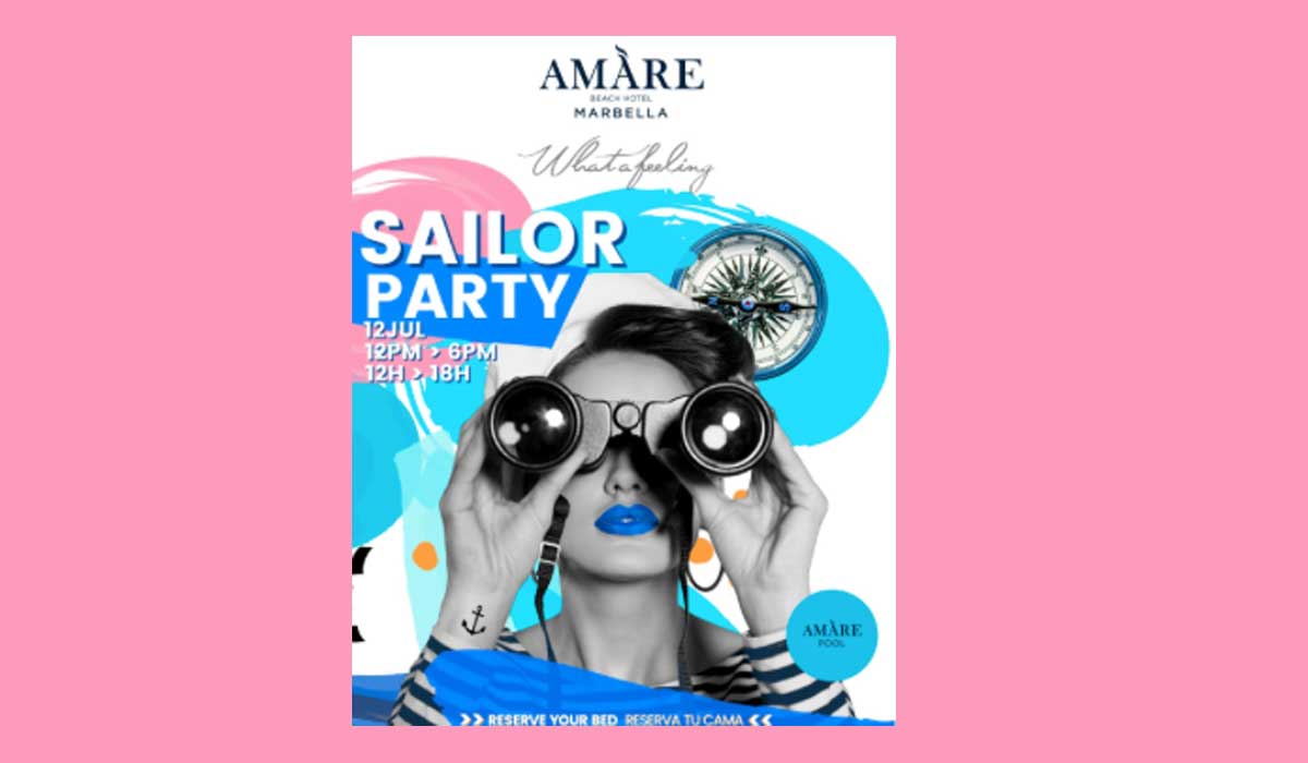 Marie club sailor party 2021