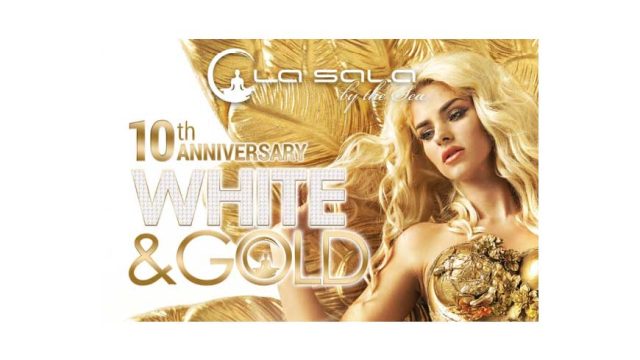 La Sala 10th Anniversary White and Gold Party 2017
