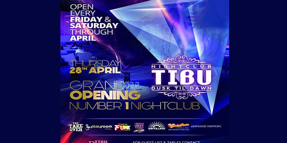 Grand Opening TIBU Nightclub Puerto Banus