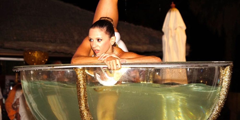 White & Gold Party La Sala by the Sea