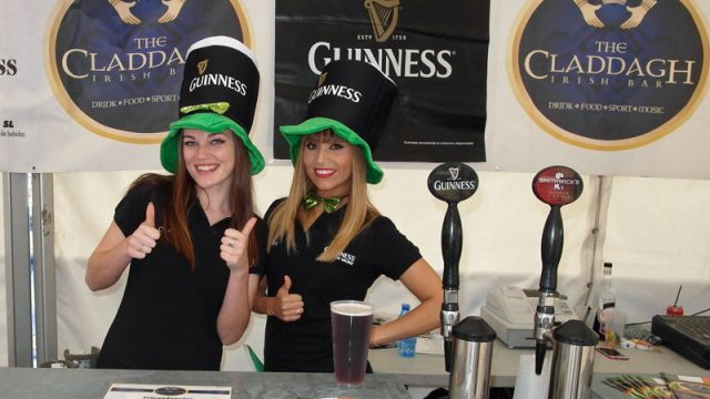 St. Patrick’s day in Puerto Banus, Marbella