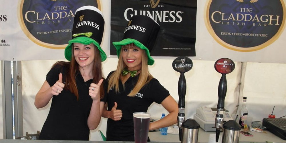 St. Patrick's day Puerto Banus Marbella