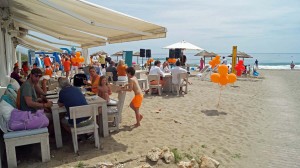 Koningsdag at Siroko Beach Marbella 